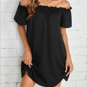 Shein black dress